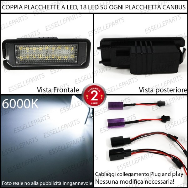 Placchette Luci Targa Led Seat Ibiza J Restyling K