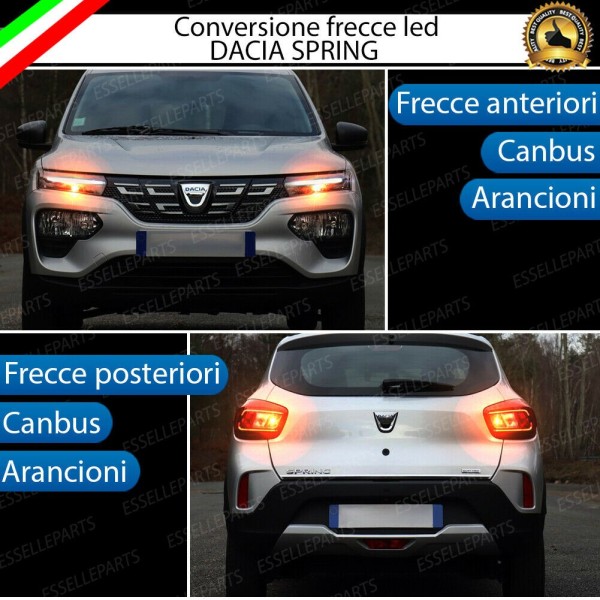 Conversione Frecce Anteriori E Posteriori Canbus Per DACIA SPRING