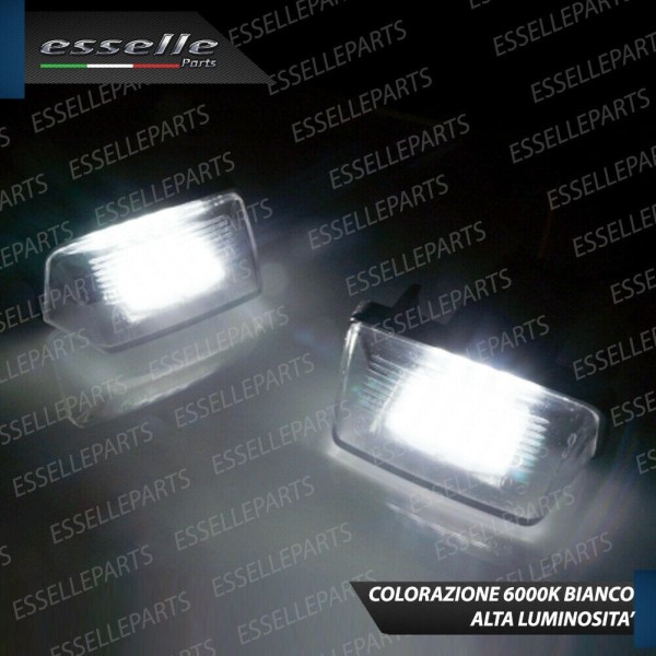 Placchette Luci Targa Led Peugeot Canbus K Placchetta