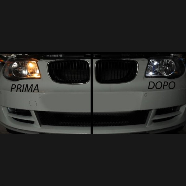 Coppia Luci Posizione 10 LED CANBUS 660 LUMEN Bmw Serie 1 E87