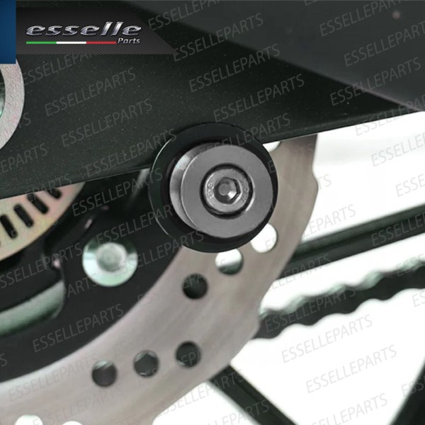SET NOTTOLINI PROTEZIONE FORCELLA IN ACCIAIO GRIGIO LUCIDO PER KAWASAKI NINJA 400 2018 KRT