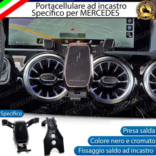 Porta Cellulare Portacellulare Specifico Mercedes GLA H247 Ad Incastro