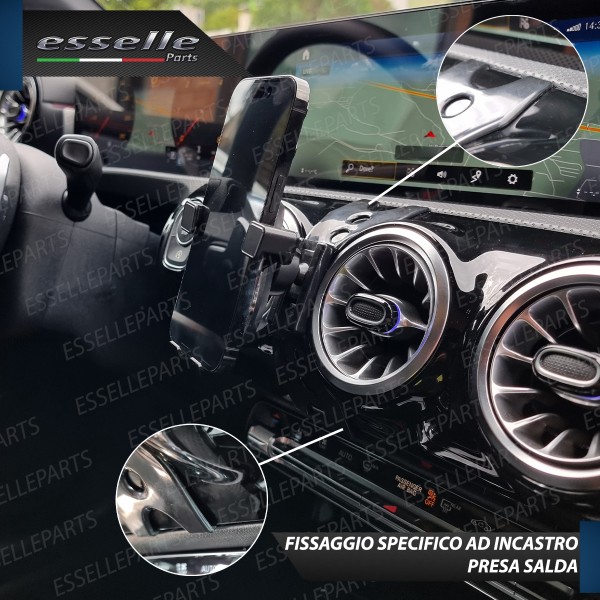 Porta Cellulare Portacellulare Specifico Mercedes Classe B W247 Ad Incastro