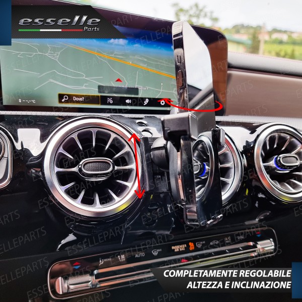 Porta Cellulare Portacellulare Specifico Mercedes Classe B W247 Ad Incastro