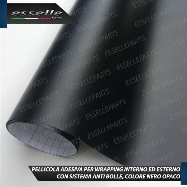 Pellicola Nero Opaco adesiva Professionale per moto, motorini, scooter, quod DUCATI