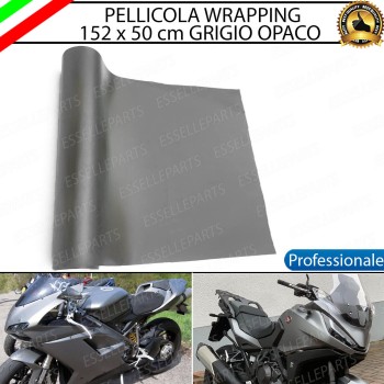 Pellicola Grigio Opaco adesiva Professionale per moto, motorini, scooter, quod CAGIVA