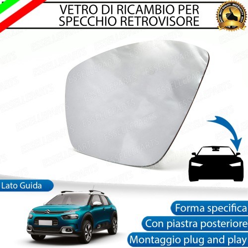 Specchietto Retrovisore Termico Laterale LATO GUIDATORE per OPEL MOKKA B