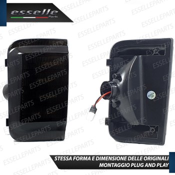 Placchette Dinamiche Laterali nere a led per frecce specifiche per FIAT DUCATO III