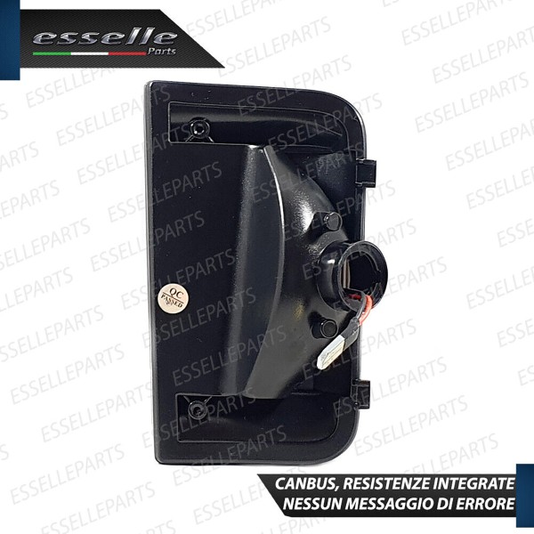 Placchette Dinamiche Laterali nere a led per frecce specifiche per FIAT DUCATO III