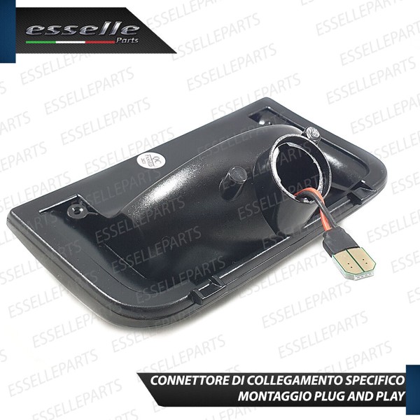 Placchette Dinamiche Laterali nere a led per frecce specifiche per FIAT DUCATO III