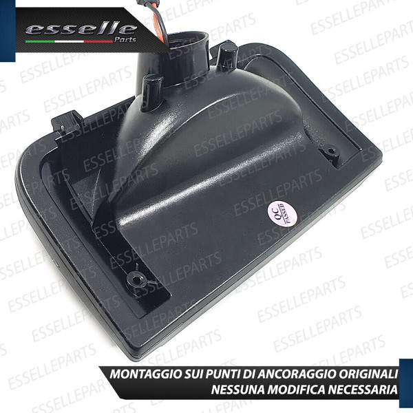 Placchette Dinamiche Laterali nere a led per frecce specifiche per FIAT DUCATO III