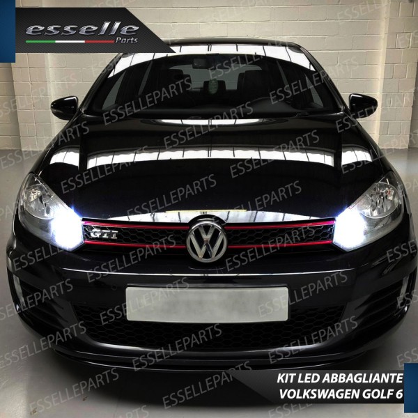 Conversione Fari Full LED 6000k canbus VW GOLF VI Luce Bianca No Error