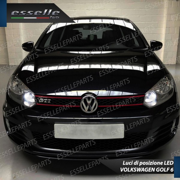 Conversione Fari Full LED 6000k canbus VW GOLF VI Luce Bianca No Error