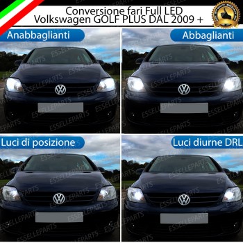 Conversione Fari Full LED 6000K bianco VW Golf plus Dal 2009