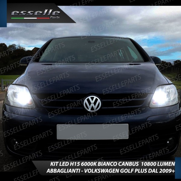 Conversione Fari Full LED 6000K bianco VW Golf plus Dal 2009