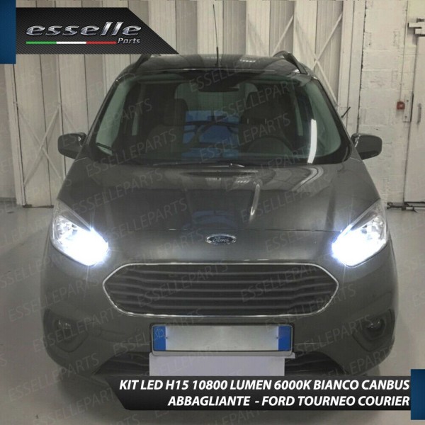 Conversione Fari Full LED Ford Tourneo Courier 6000K Bianco