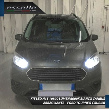 Conversione Fari Full LED Ford Tourneo Courier 6000K Bianco