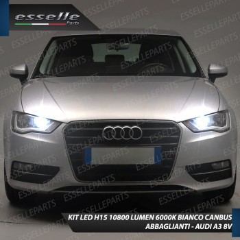 Conversione Fari Full LED 6000K bianco Audi A3 8V Conversione Fari Full LED 6000K bianco Audi A3 8V