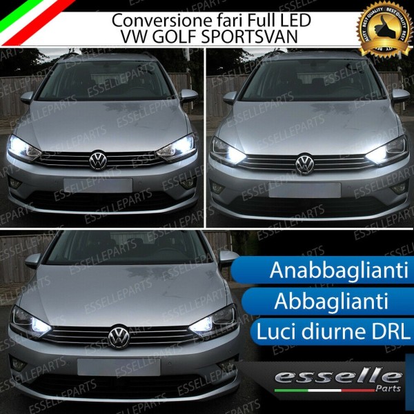 Conversione Fari Full LED VW GOLF SPORTSVAN FINO AL 2017