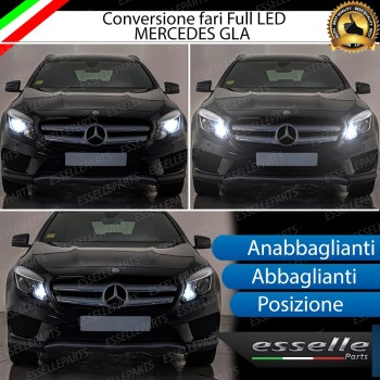 Conversione Fari Full LED 6000k canbus MERCEDES GLA