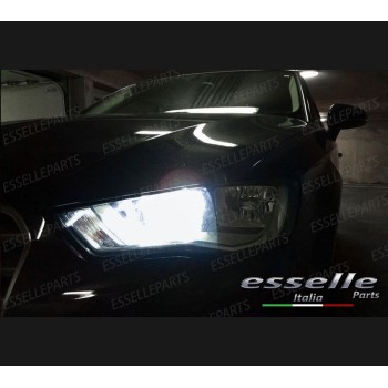 Kit Luci Diurne/Abbaglianti H15 10800 Lumen 6000K bianco AUDI A3 8V Kit Luci Diurne/Abbaglianti H15 10800 Lumen 6000K bianco AUDI A3 8V