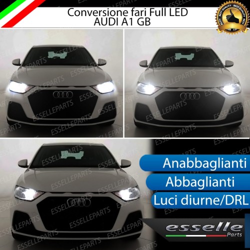 Conversione Fari Full LED 6000k canbus AUDI A1 II No Error