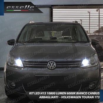 Kit Luci Diurne/Abbaglianti H15 10800 LUMEN VW TOURAN V3