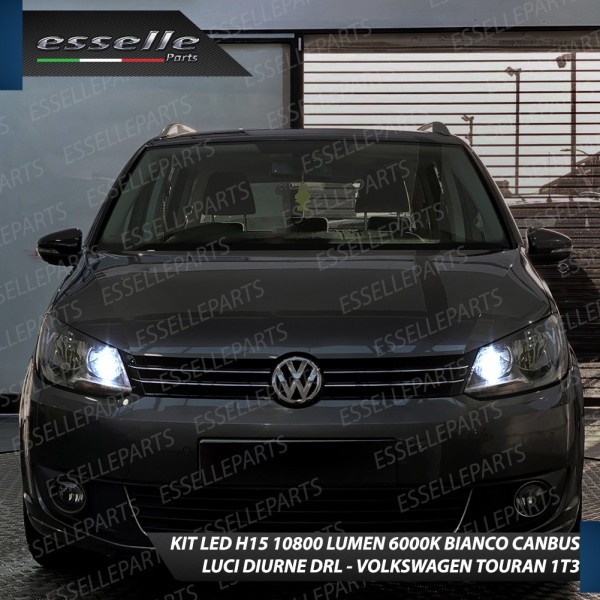 Kit Luci Diurne/Abbaglianti H15 10800 LUMEN VW TOURAN V3