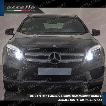 Kit Luci Diurne/Abbaglianti H15 10800 LUMEN MERCEDES GLA