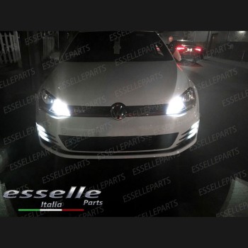 Kit Luci Diurne DRL / Abbaglianti H15 10800 Lumen canbus 6000K bianco VW GOLF 7