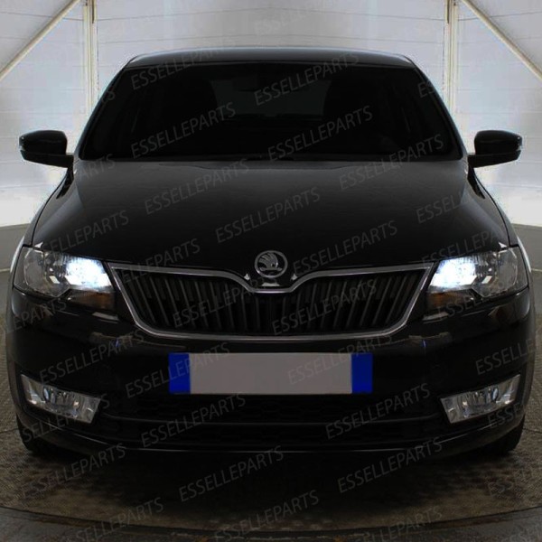 Conversione Fari Full LED 6000k canbus SKODA RAPID