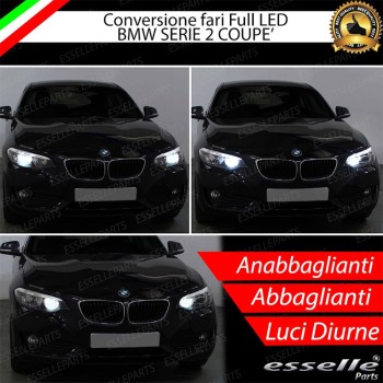 Conversione Fari Full LED 6000k canbus BMW SERIE 2