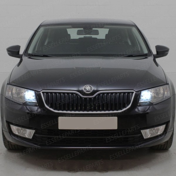 Conversione Fari Full LED 6000K bianco Skoda Octavia 3 5E Pre-Restyling
