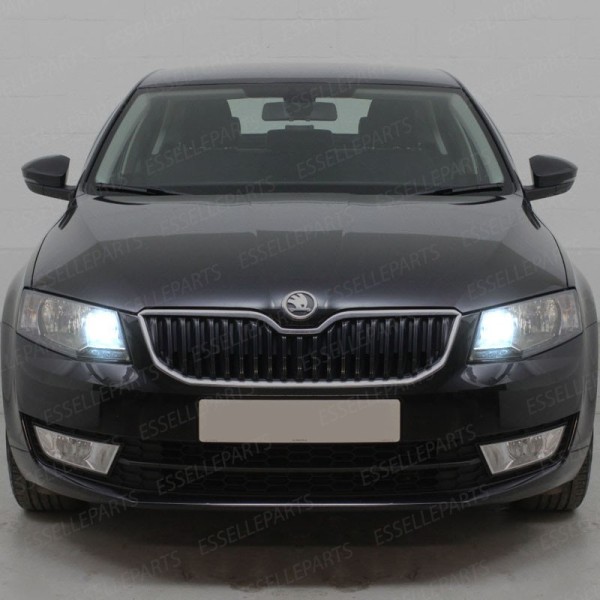 Conversione Fari Full LED 6000K bianco Skoda Octavia 3 5E Pre-Restyling