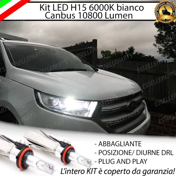 Kit Luci Diurne/Abbaglianti H15 10800 LUMEN FORD EDGE