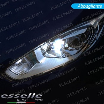 Kit Luci Diurne Abbaglianti H15 6000K FORD FIESTA MK6 Lenticolare senza DRL LED