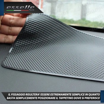 Tappetino Portaoggetti per cruscotto Antiscivolo in Silicone 19 X 12 CM