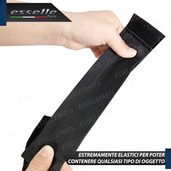 2 X Strisce Elastiche per bagagliaio vano Bagagli con Stretch 40 X 5 cm