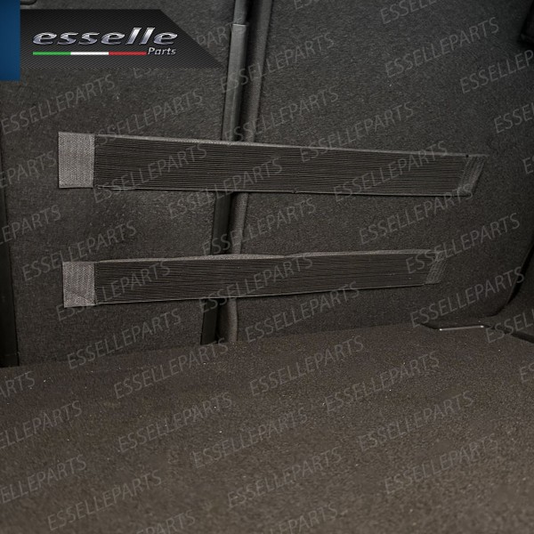 2 X Strisce Elastiche per bagagliaio vano Bagagli con Stretch 40 X 5 cm
