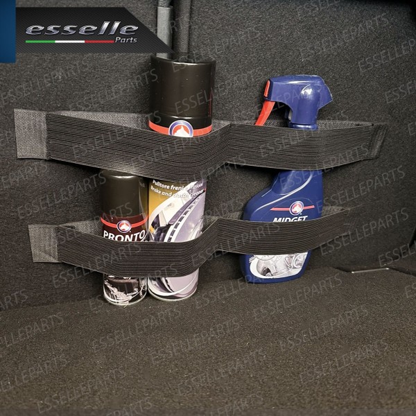 2 X Strisce Elastiche per bagagliaio vano Bagagli con Stretch 40 X 5 cm