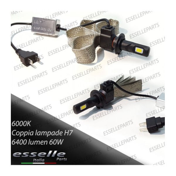 Conversione Fari Full LED VW T-CROSS 6000K bianco ghiaccio
