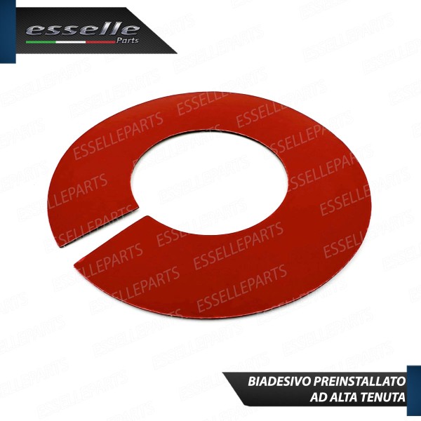 INSERTO CENTRALE PER VOLANTE IN CARBON LOOK PER FIAT 500 PRE-RESTYLING