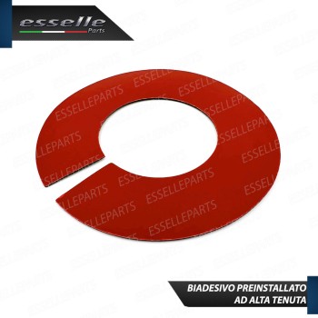 INSERTO CENTRALE PER VOLANTE IN CARBON LOOK PER FIAT 500 PRE-RESTYLING