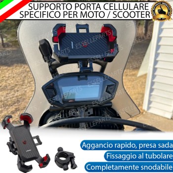 Supporto Portacellulare Moto Porta Cellulare Smartphone Per Manubrio