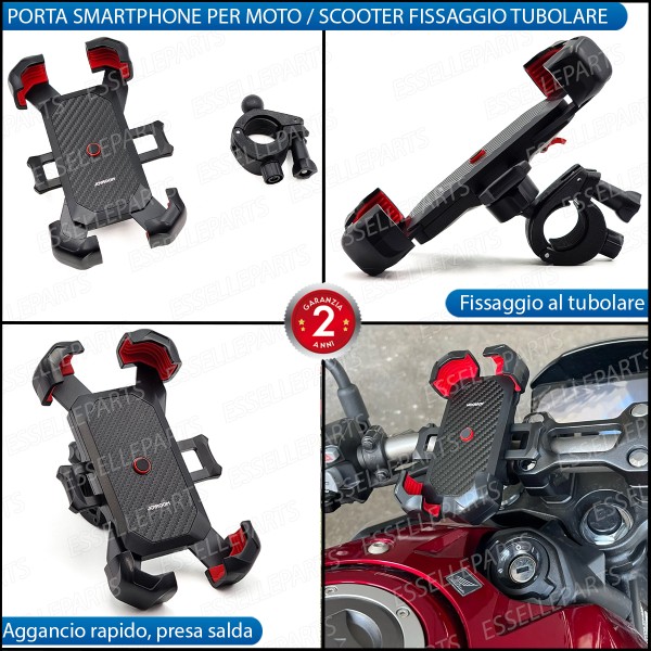 Supporto Portacellulare Moto Porta Cellulare Smartphone Per Manubrio