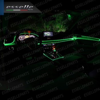 Kit led interni luce ambiente fibra ottica AMBIENT LIGHT - Colore VERDE