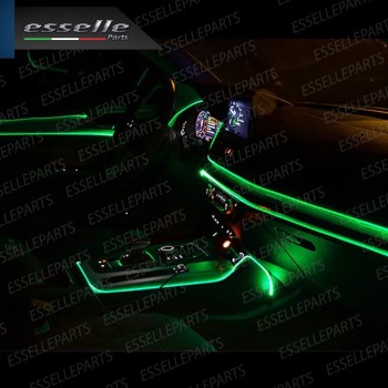 Kit led interni luce ambiente fibra ottica AMBIENT LIGHT - Colore VERDE