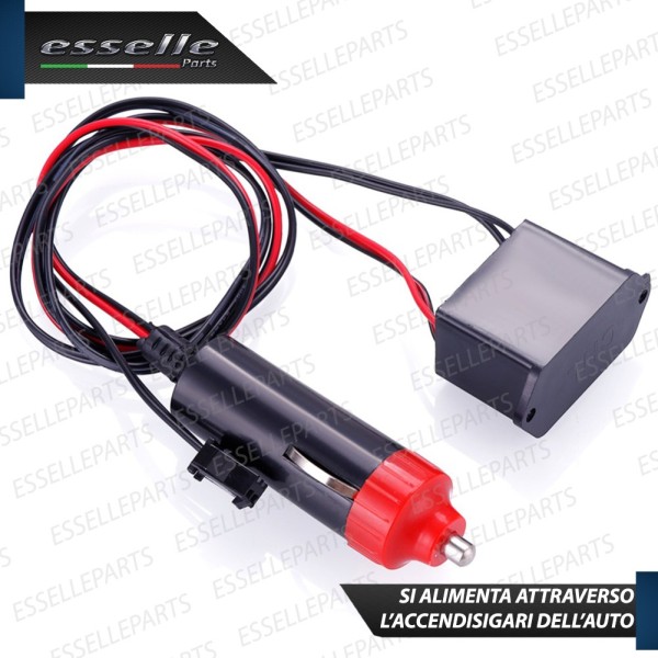 Kit led interni luce ambiente fibra ottica AMBIENT LIGHT - Colore ROSSO per AUDI A3 8P RESTYLING