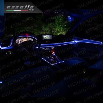 Kit led interni luce ambiente fibra ottica AMBIENT LIGHT - Colore BLU per AUDI A3 8P PRE-RESTYLING Kit led interni luce ambiente fibra ottica AMBIENT LIGHT - Colore BLU per AUDI A3 8P PRE-RESTYLING