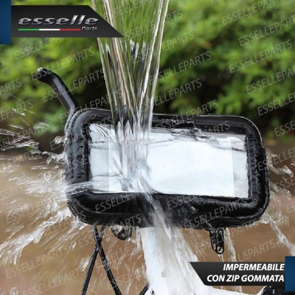 Supporto Impermeabile Porta Cellulare Smartphone per moto,motorini,scooter VESPA TAGLIA L